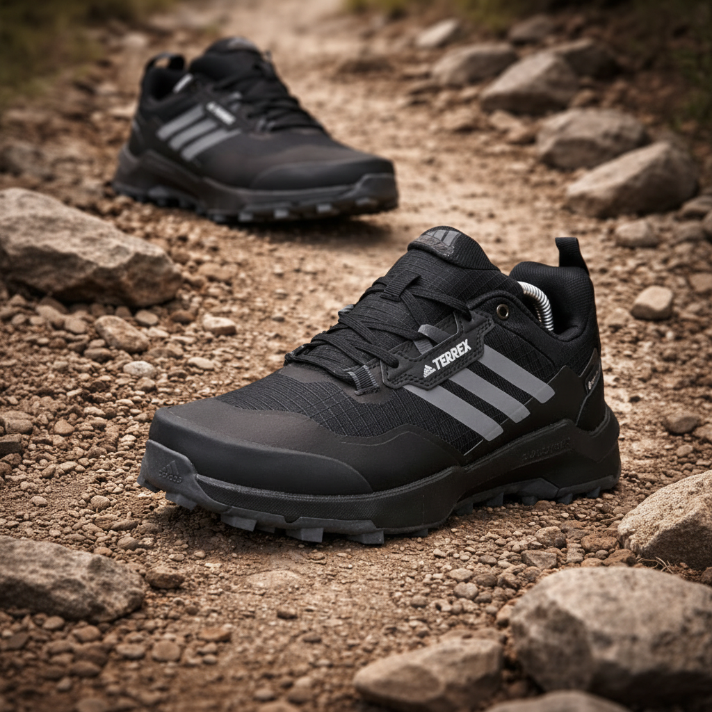 Rugged Terrex Trail Sneakers – All-Terrain Grip Outdoor & Urban Performance Shoes