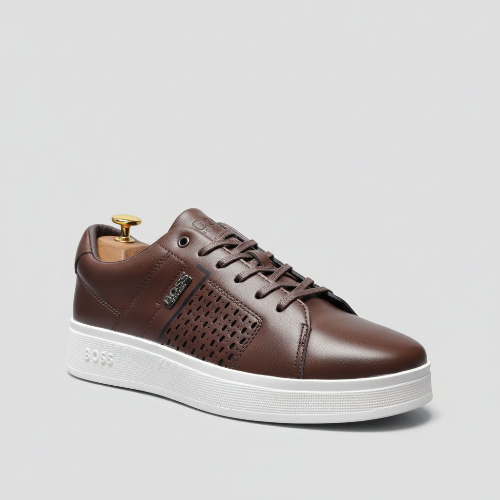 Men’s Premium Casual Sneakers – Stylish Lace-Up Everyday Street Shoes