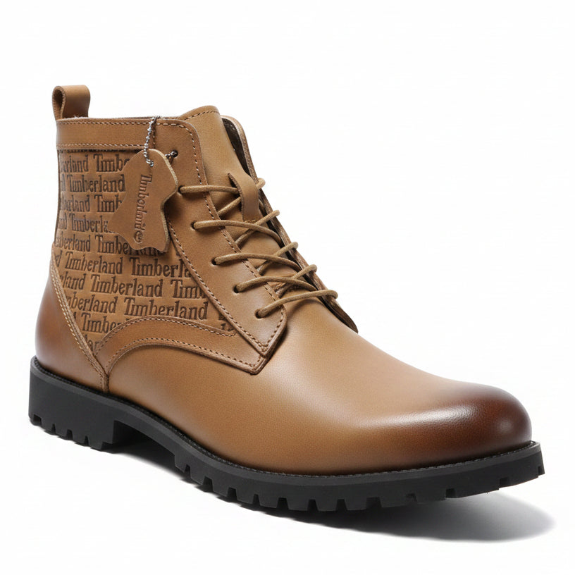 Men's Classic Ankle Boots - Casual Lace-Up Fashion & Everyday Wear Boots