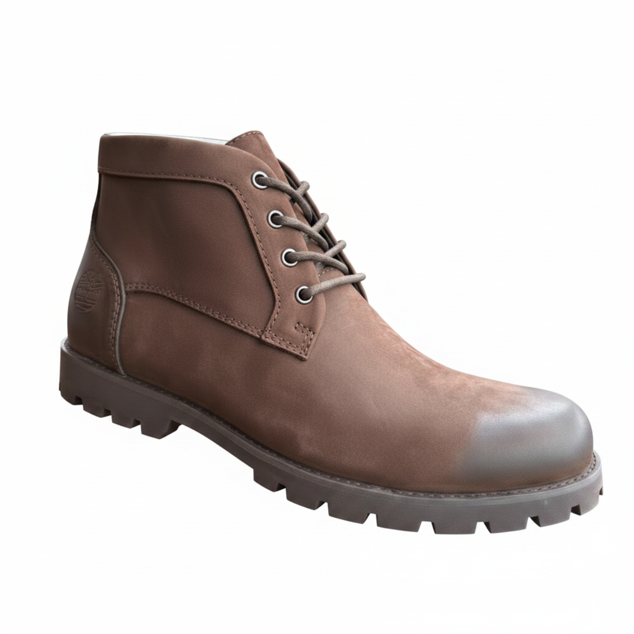 Men's Rugged Outdoor Heritage Lace-Up Utility Ankle Boots_KK